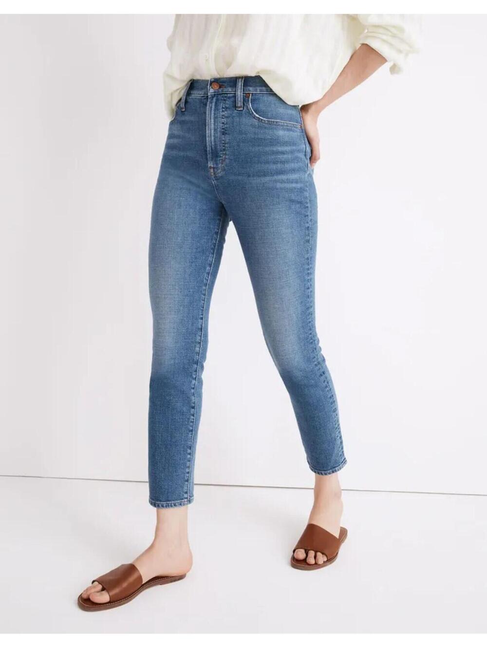 Madewell The Perfect Vintage Crop Jean - Size 25